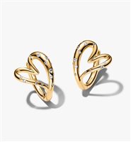 Orecchini Pandora Donna Organic in Lega metallica Cubic Zirconia 264664C01